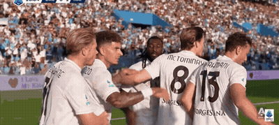 Soccer Players Huddled One Wearing Jersey 18 13 GIF