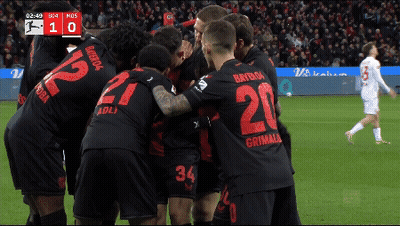 Soccer Players Huddled Together Number 20 GIF