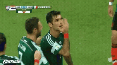 Soccer Players Hugging On Field H. Moreno GIF