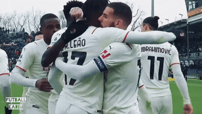 Soccer Players Hugging, One In Number 11 GIF