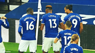 Soccer Players In Blue Jerseys 16 13 9 GIF