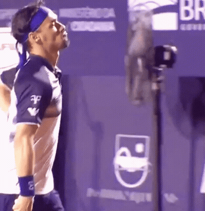 Soccer Players In Blue Uniforms With Avis GIF