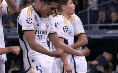 Soccer Players in Emirates Jerseys
