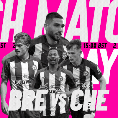 Soccer Players In Front Of Pink Background GIF