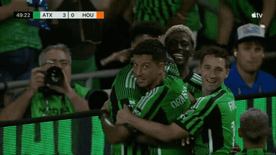 Soccer Players In Green Jerseys Saying Yet GIF