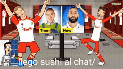Soccer Players In Locker Room Then Now GIF