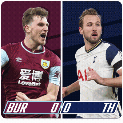 Soccer Players In Lovebet And Tottenham Jerseys GIF