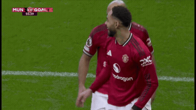 Soccer Players In Red Jerseys With Snapdragon GIF