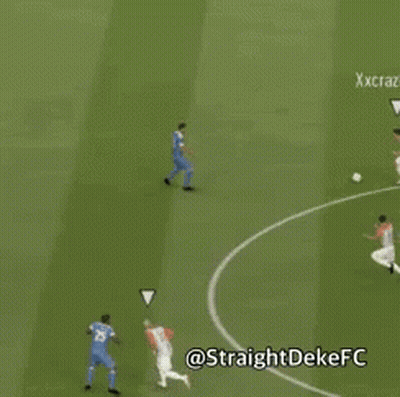 Soccer Players Offside GIF
