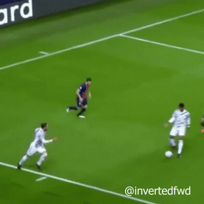 Soccer Players On A Field With The Hashtag Invertedfwd GIF