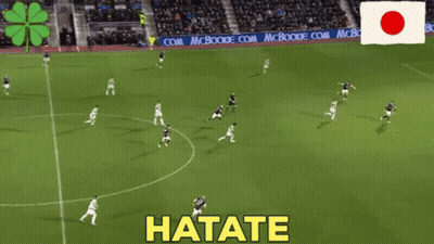 Soccer Players On Field Hatate GIF