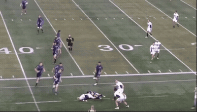 Soccer Players On Field Number 30 GIF