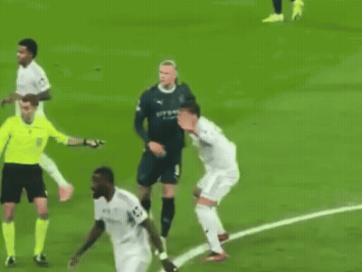 Soccer Players On Field With City Jersey GIF