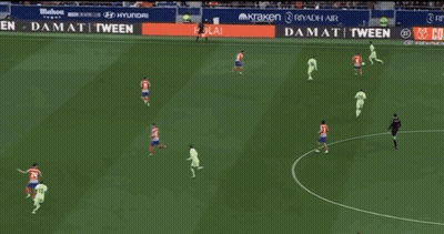 Soccer Players On Field With Damat Tween Banner GIF