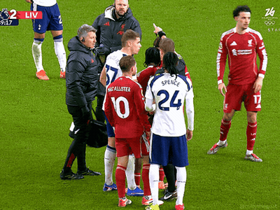 Soccer Players On Field With Number 10 GIF