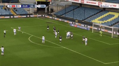 Soccer Players On Field With Number 14 GIF