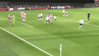 Soccer Players On Field With Number 21 GIF