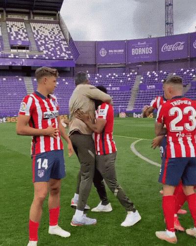 Soccer Players On Field With Number 23 GIF