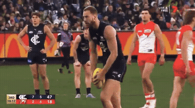 Soccer Players On Field With Scoreboard Saying 3Rd GIF
