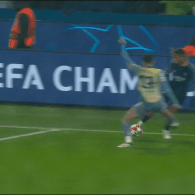 Soccer Players, One In Qatar Shirt GIF