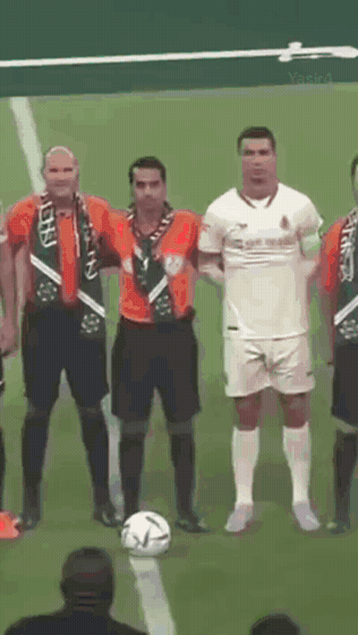 Soccer Players One Wearing Rakuten Shirt GIF