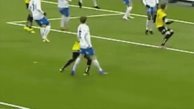 Soccer Players Playing Game Player Number 16