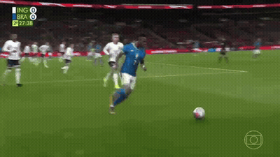 Soccer Players Playing Game Sponsored By Ing Bra GIF