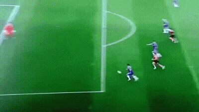 Soccer Players Playing Game GIF