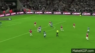 Soccer Players Playing Match GIF