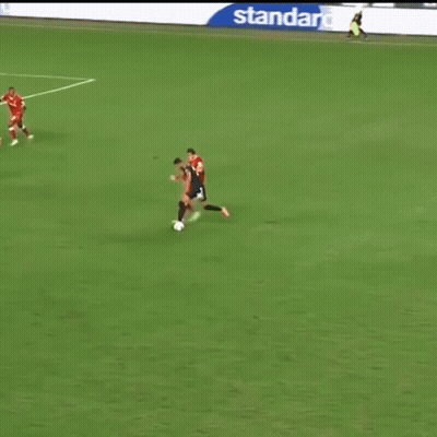 Soccer Players Playing Number 20 GIF