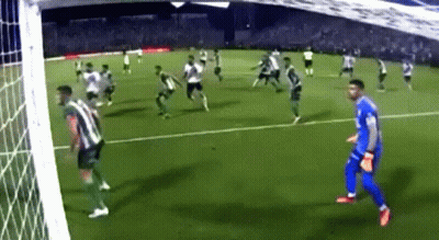 Soccer Players Playing On Field GIF