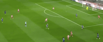 Soccer Players Playing On Field GIF