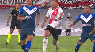 Soccer Players Playing On Field GIF