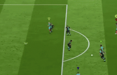 Soccer Players Playing Soccer GIF