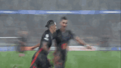 Soccer Players Playing With Fox Logo GIF