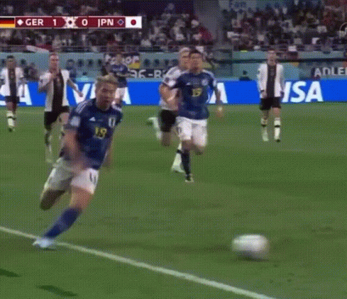 Soccer Players Playing With Number 10 Shirt GIF