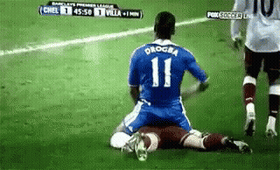 Soccer Players Playing With Samsung Shirt GIF