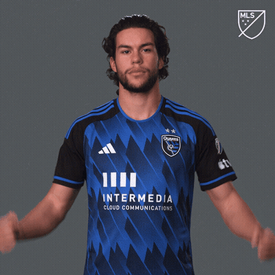 Soccer Players Posing With Champions League Trophy GIF