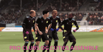 Soccer Players Pro Clubs OG Cuties Assemble GIF