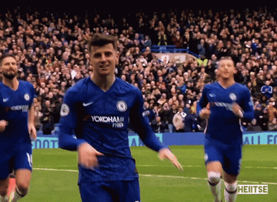 Soccer Players Running On Field With Yokohama Jersey GIF
