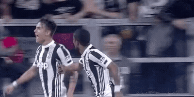Soccer Players Standing On Field GIF