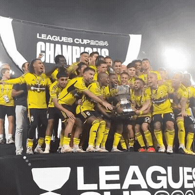 Soccer Players Trophy League Cup 2024 GIF