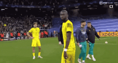 Soccer Players Walking On Field GIF