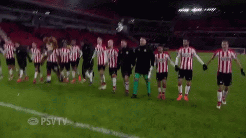 Soccer Players Walking On Field Fijne GIF