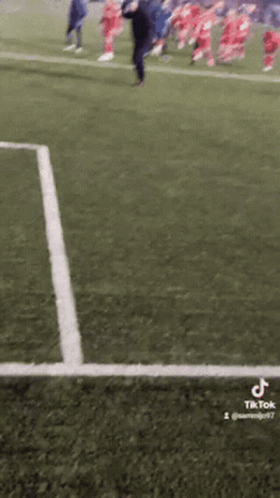 Soccer Players Walking On Field GIF