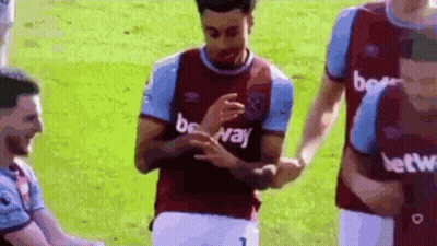 Soccer Players Wearing Betway Jerseys GIF