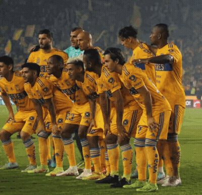 Soccer Players Wearing Yellow Jerseys GIF