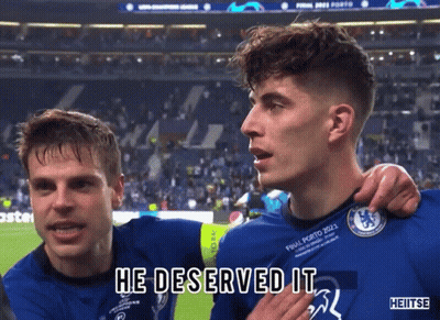 Soccer Players With He Deserved It GIF
