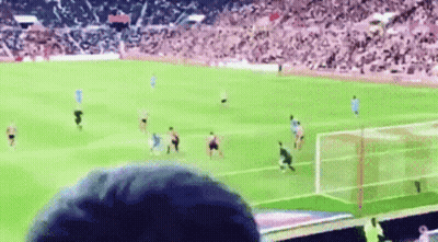 Soccer Players With Hyam On Shirt Back GIF