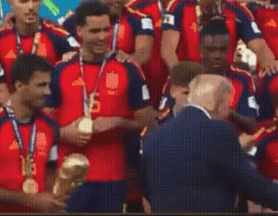 Soccer Players With Medals And Number 2 Jerseys GIF